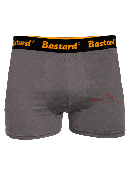 Beer effect! boxerky Gray Melange