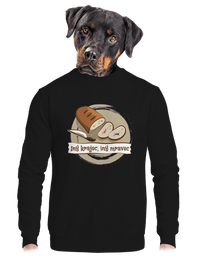 unisex mikina bez kapucne