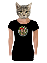 dámske tričko s lemom