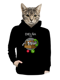 dámska mikina klokanka