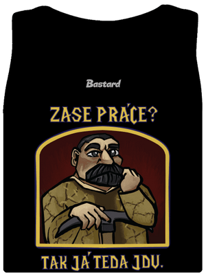 Zase práce? dámske tielko klasické Black