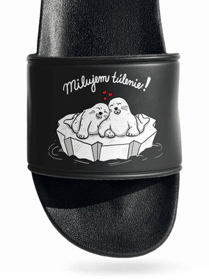 Milujem túlenie šľapky Black