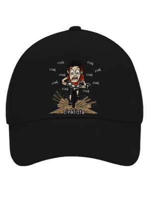 Cinklista šiltovka baseballka Black