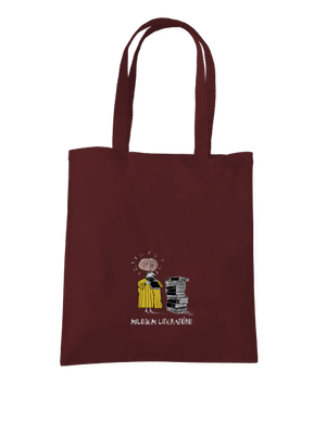 Milujem literatúru taška Chocolate