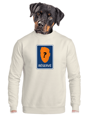 unisex mikina bez kapucne