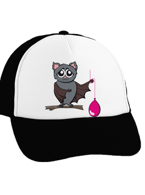 Netopier šiltovka truckerka Black cap