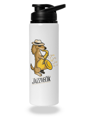 Jazzvečík flaša na vodu White
