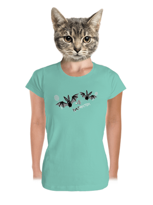 Batminton dámske tričko prémium Mint Mal