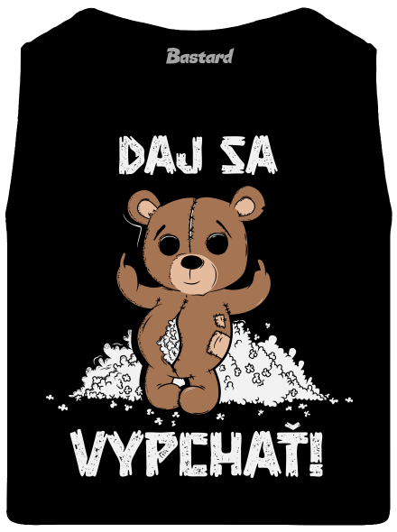 Jdi se vycpat pánske tielko Black