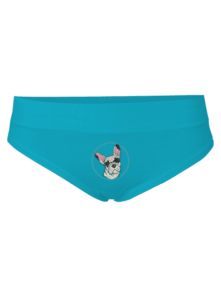 Buldoček dámske nohavičky Turquoise