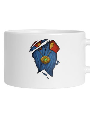 Doctor Inside hrnček makronka White