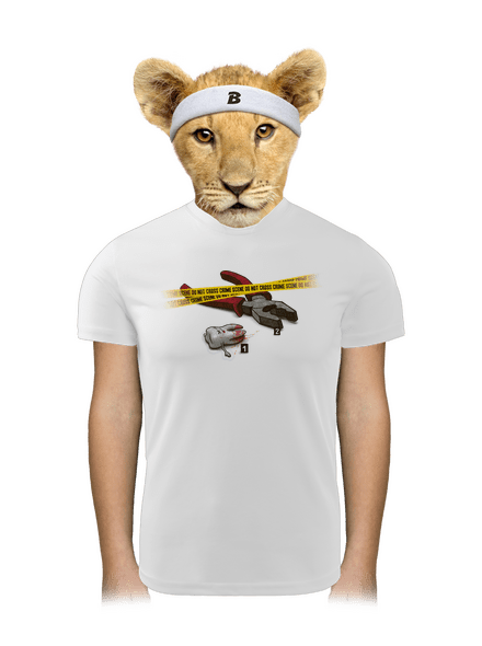 Zúbkovražda detské športové tričko White