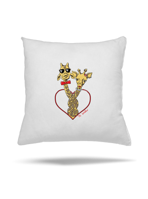 Žirafy vo zväzku vankúš White