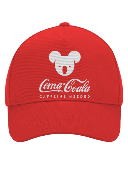 Coma Coala šiltovka baseballka Classic Red