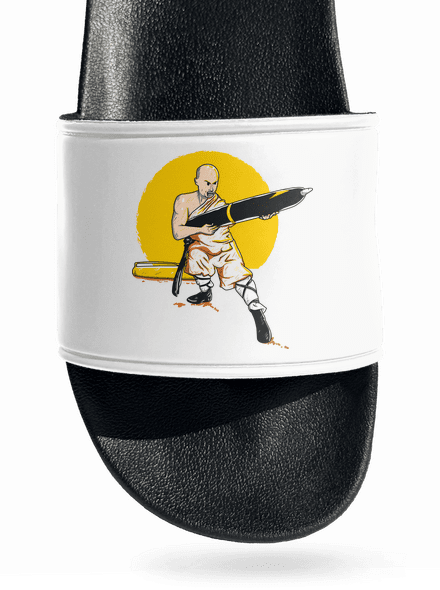 Čína šľapky White