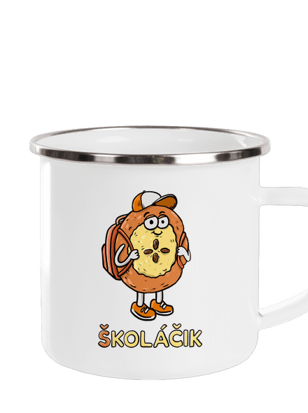 Školáčik plecháčik White