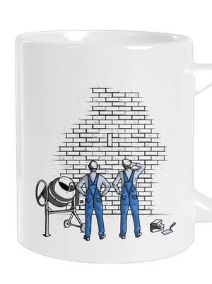 Murári veľký hrnček White