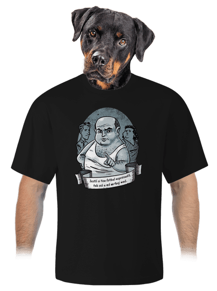 B14: Ecce Homo Homolka unisex tričko oversized Black