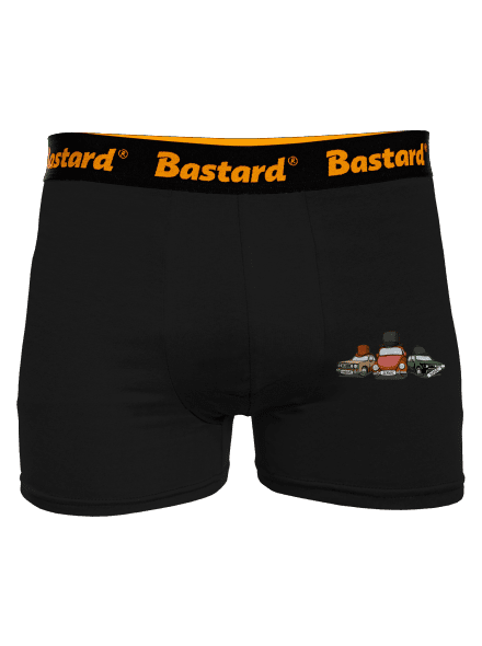 Traja veteráni boxerky Black