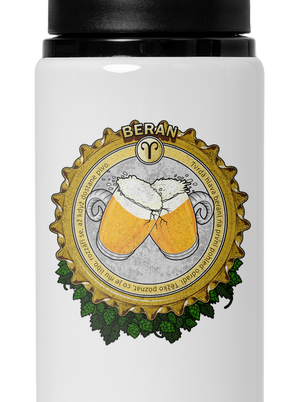 Pivný horoskop: Baran flaša na vodu White