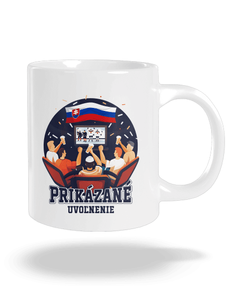 Prikázané uvoľnenie veľký hrnček White