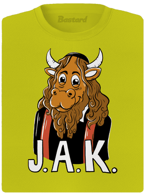 Jak dámske športové tričko Neon Yellow