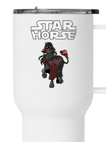 Star horse termohrnček White
