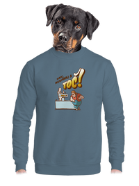 unisex mikina bez kapucne