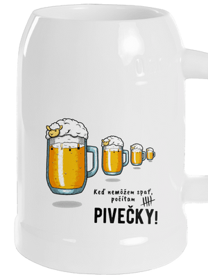 Pivečka polliter White