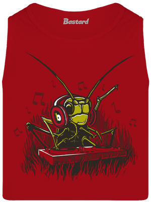 DJ Cvrček pánske tielko Red