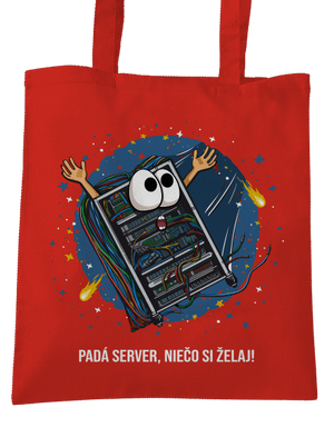 Padá server taška Bright Red