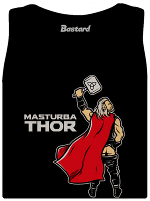 Masturbathor dámske tielko klasické Black