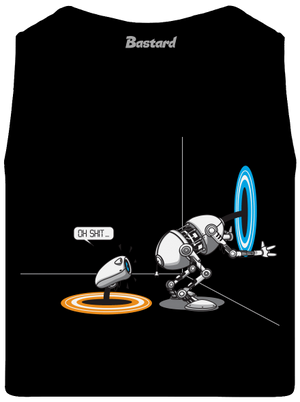 Portal pánske tielko Black