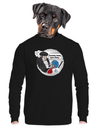 unisex mikina bez kapucne