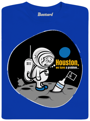 Máme problém pánske tričko Royal Blue