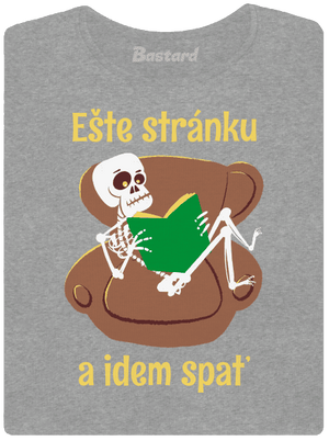 Ešte stránku dámske tričko Dark Gray Melange