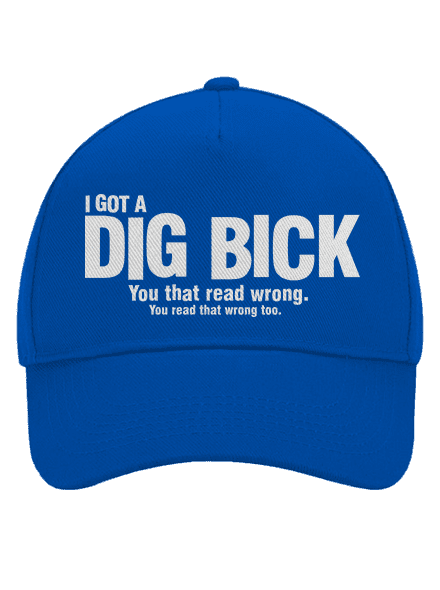 Dig bick šiltovka baseballka Bright Royal