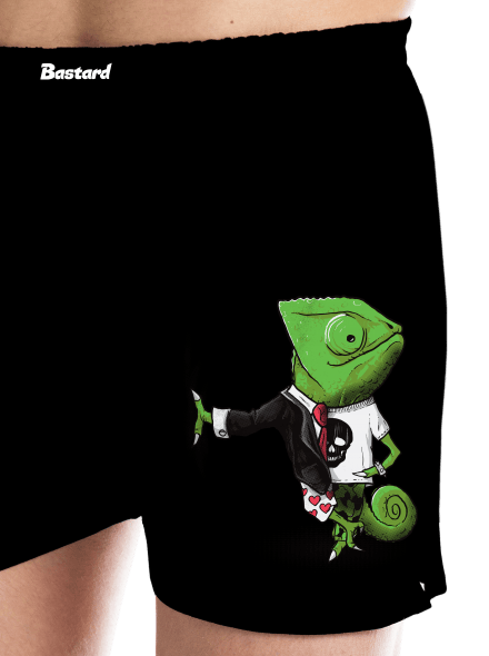 Majster prevlekov pánske trenky Black