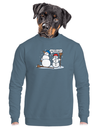 unisex mikina bez kapucne