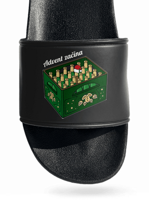 Advent začína šľapky Black
