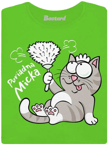 Macko a Micka dámske tričko Apple Green