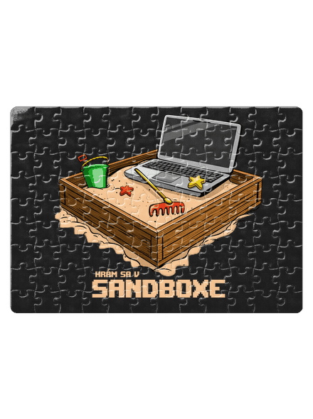 Sandbox puzzle White