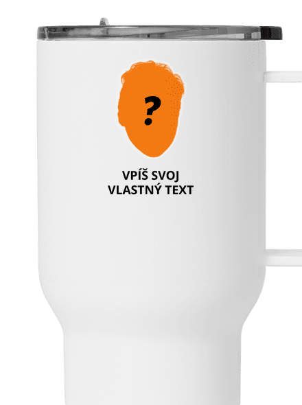 Tvoja hlava termohrnček White