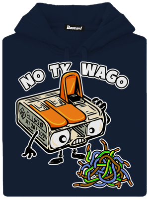 Wago svorka pánska mikina klokanka Navy