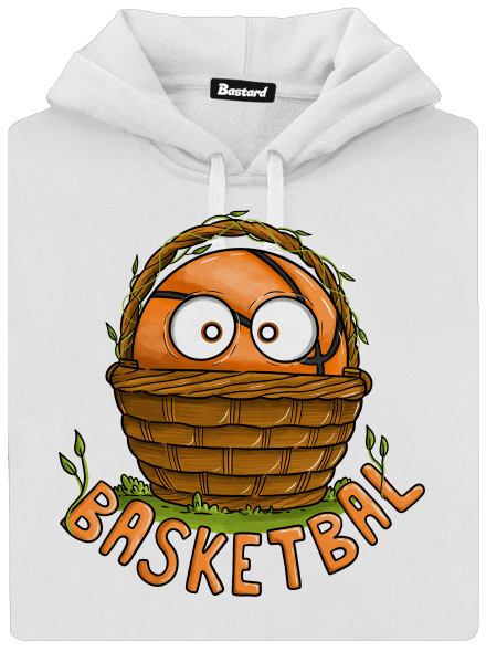 Basketbal dámska mikina klokanka White
