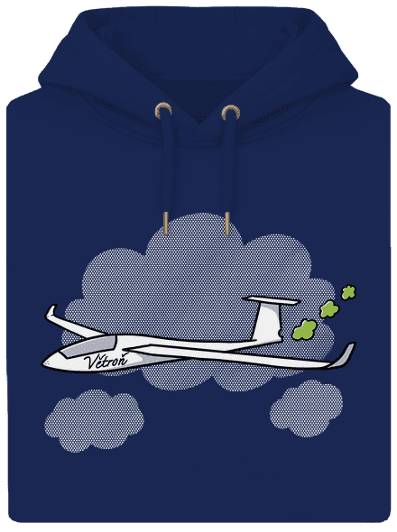 Větroň unisex mikina premium Navy