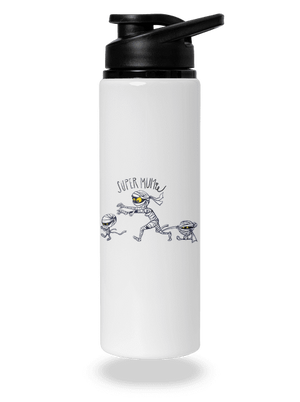 Super mumie flaša na vodu White