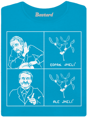 Cimrman: Copak jmelí dámske tričko Blue Atol