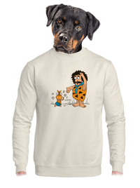 unisex mikina bez kapucne