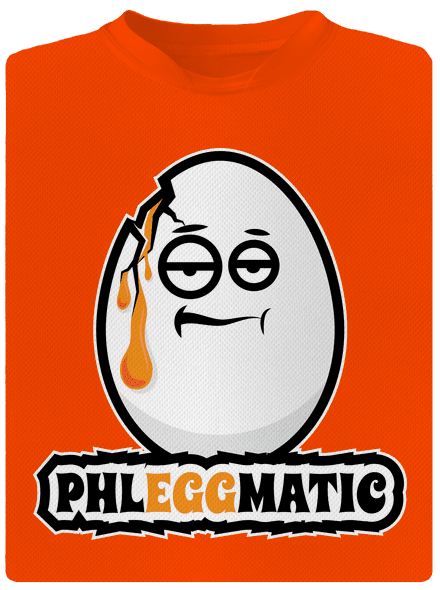 Phleggmatic pánske športové tričko Neon Orange
